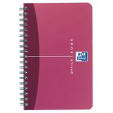Spiralbuch Office Optik Paper 90 g qm 110x170mm 6mm liniert 90