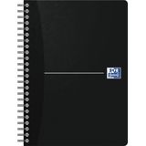 Oxford Smart Black spiraalblok - A5 - Gelijnd - Soft cover - 90 vel