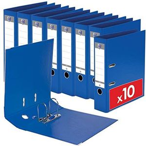 Oxford Smart Pro+ map, A4, 80 mm, polypropyleen, blauw, 10 stuks