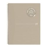 Oxford Notizbuch Origins 400150009 A4+ 70 Blatt beige kariert