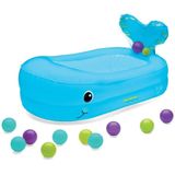 Infantino - Opblaasbaar Baby Zwembad Walvis - Babybadjes & accessoires