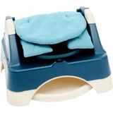 OKETI POKETI by THERMOBABY 3-in-1 stoelverhoger WOODED Miscanthus - Van 6 tot 36 maanden (tot 15 kg) - Gemaakt in Frankrijk