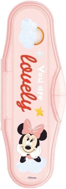 THERMOBABY MINNIE Maaltijdpakket 1e leeftijd - 1 knabbelschaar + 1 kom + 1 kopje met handvat + 2 lepels