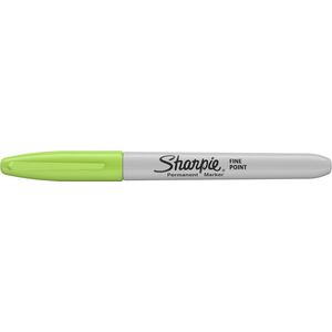 Sharpie - Permanentmarkers - 12-Pack - Limoen - Fijne Punt