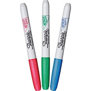 Sharpie permanent marker  -  metallic  -  3 kleuren