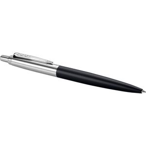 Parker Jotter XL Balpen - Richmond Matzwart - Chroom Detail - Medium Punt - Blauwe Inkt