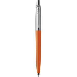 Parker Jotter originele balpen | klassieke oranje afwerking | medium punt | blauwe inkt | 1 stuk