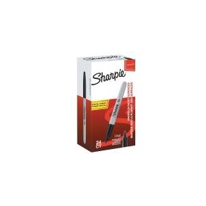Sharpie Permanentmarkers | Fijne punt | Zwarte inkt | 24 stuks
