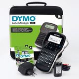 DYMO LabelManager 280 oplaadbare, draagbare labelmakerkit | QWERTY-toetsenbord | met 2 rollen D1-labels en een draagkoffer