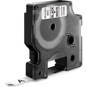 1x10 Dymo D1 Printlint 9mmx7m Zwart Op Wit