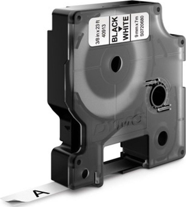 1x10 Dymo D1 Printlint 9mmx7m Zwart Op Wit