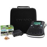 DYMO LabelManager 210D-labelprinterkit | Draagbare labelmaker met QWERTY-toetsenbord | met zwart-witte D1-labels van 12 mm en een draagkoffer