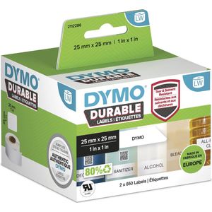 Dymo LW-Kunststoff-Etiketten 25 X 25 Mm 2x 850 St.