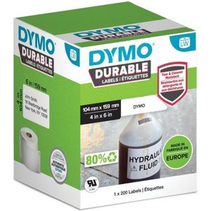 Dymo 1933086 / 2112287 extra grote duurzame verzendetiketten (origineel)