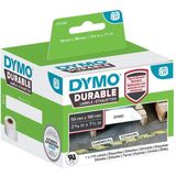 DYMO originele Duurzame LabelWriter labels | 59 mm x 190 mm | Witte Poly | 170 grote zelfklevende etiketten | Stevige labels voor de LabelWriter labelprinters