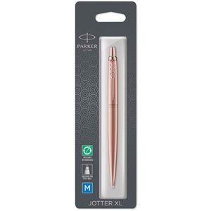 Parker Jotter XL-balpen | Monochroom mat roségoud | Medium punt | Blauwe inkt