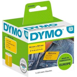 Dymo Verzend-etiketten 54 X 101 Mm 220 St. Zwart-geel