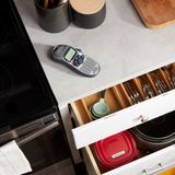 DYMO LetraTag LT-100H Labelprinter | Labelmaker met ABC-toetsenbord voor thuis en op kantoor | Zilver