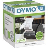 DYMO Original LabelWriter verzendetiketten (extra groot) voor LabelWriter 5XL/4XL labelprinters | 102 x 210 mm | Rol van 220 etiketten | zelfklevend | voor LabelWriter-etiketteerapparaat
