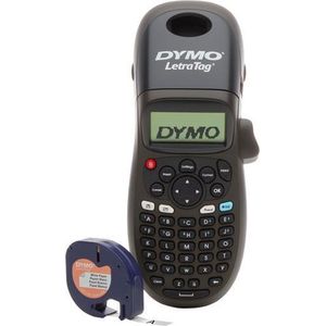 DYMO LetraTag LT 100H Labelprinter  Labelmaker met ABC toetsenbord voor thuis en op kantoor  Zwart