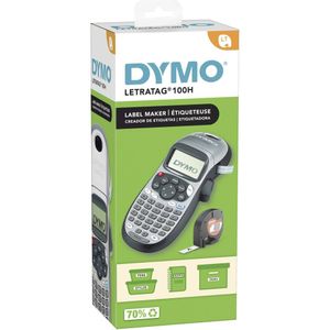 Dymo LetraTag LT-100H beletteringsysteem (zilver)