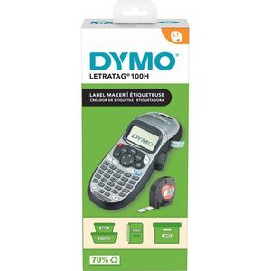 Labelprinter Dymo LetraTag 100H draagbaar abc 12mm zilverkleurig special edition