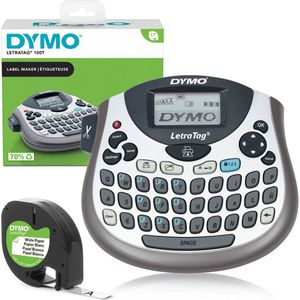 Dymo beletteringsysteem LetraTag LT-100T, inclusief 1 LT-tape, qwerty