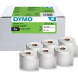 Dymo - LabelWriter 5XL - Verzendlabel - Wit - 102x210mm - 6 Rollen á 140 Stuks