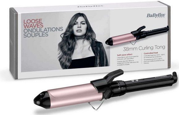 BaByliss - Sublimtouch C338E - Krultang - 38 Mm - Zwart