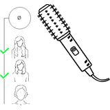 Babyliss PRO Roterende Warme Luchtborstel Zwart 800W