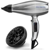 BaByliss Pro - Digital Föhn 6000E - 2200W - Diffuser + 2 Blaasmonden - Digitale Motor