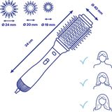 Babyliss PRO Warme luchtborstel Trio Airstyler Zwart