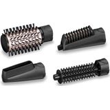 BaByliss Dry, Straighten & Style Föhnborstel AS200E - Roterend - 4 Opzetstukken