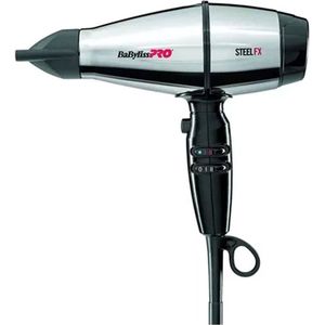 BaByliss PRO 4Artists SteelFX professionele haarföhn met ionisator Silver