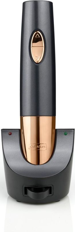 Cuisinart  Wijnopener & Elektrische kurkentrekker CWO50E - Draadloos - Inclusief laadstation en foliesnijder - Blauw