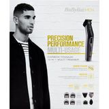 BaByliss - 10-in-1 Carbon Titanium Multitrimmer MT727E - Cordless - Afspoelbare Koppen