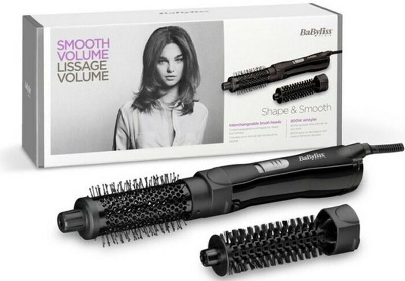 BaByliss - Shape & Smooth AS82E - Föhnborstel - Keramisch - 800 Watt