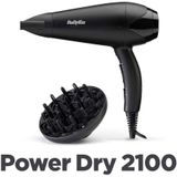 BaByliss - Power Dry D563DE - Föhn - Lichtgewicht - Met Diffuser