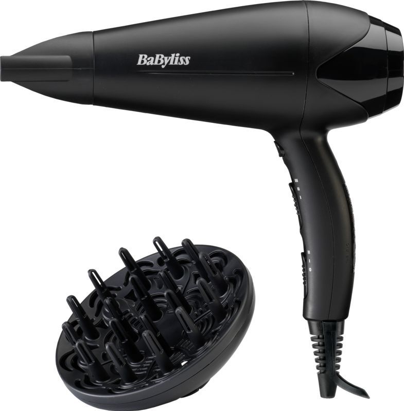 BaByliss - Power Dry D563DE - Föhn - Lichtgewicht - Met Diffuser