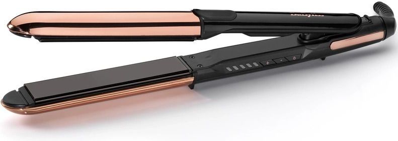 BaByliss - Straight & Curl Brilliance Titanium - Stijltang - 2 in 1 - Extra Lange Platen 28mm