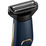 BaByliss Elektrokörperrasierer BG120E MEN Body Trim, Aufsätze: 3, 100% wasserfester Körperhaartrimmer