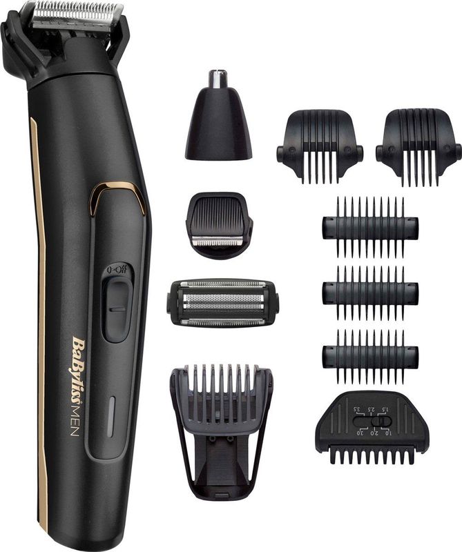 BaBylissMEN - Multigroomer 11-in-1 - Waterproof - Carbon Titanium Messen