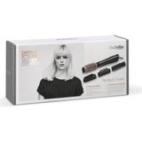 BaByliss AS126E Perfect Finish 4-in-1 FÃ¶hnborstel, 1000W Airstyler, Multistyler met 4 Opzetstukken [Volume/Steilen/Stylen/Drogen], Ionische Anti-Pluis Technologie