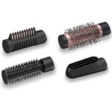 BaByliss AS126E Perfect Finish 4-in-1 FÃ¶hnborstel, 1000W Airstyler, Multistyler met 4 Opzetstukken [Volume/Steilen/Stylen/Drogen], Ionische Anti-Pluis Technologie