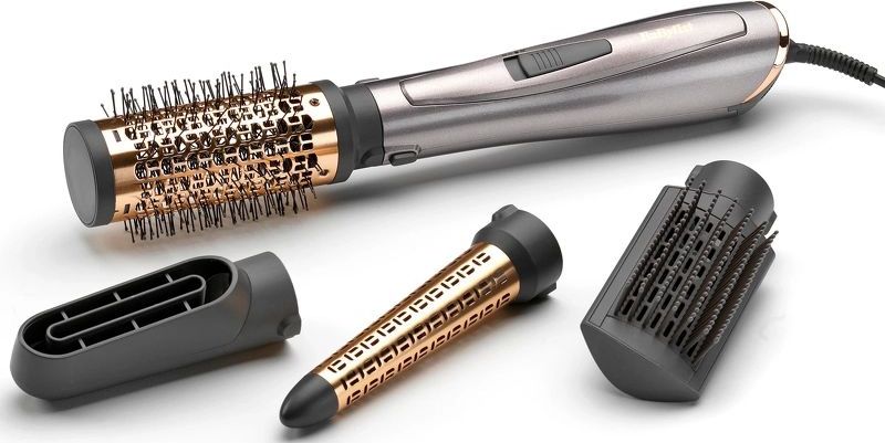 BaByliss Air Style 1000 Föhnborstel AS136E - Multistyler met 4 opzetstukken - Ionisch - Coolshot - 1000W [Airstyler]