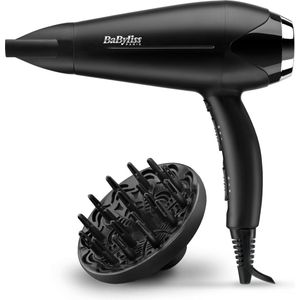 BaByliss - D572DE - Föhn - Zwart - 2200W - Ionische Technologie