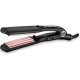 BaByliss - The Crimper Wafeltang - Zwart - Tourmaline-keramische Coating