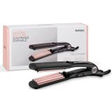 BaByliss - The Crimper Wafeltang - Zwart - Tourmaline-keramische Coating