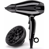 BaByliss Compact Pro 2400 6715DE Föhn - Ionische anti-pluis functie - Incl. diffuser en 2 blaasmonden - Krachtig