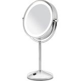Babyliss 9436E Make-up Spiegel - Rond - Roestvrijstaal - LED Verlichting